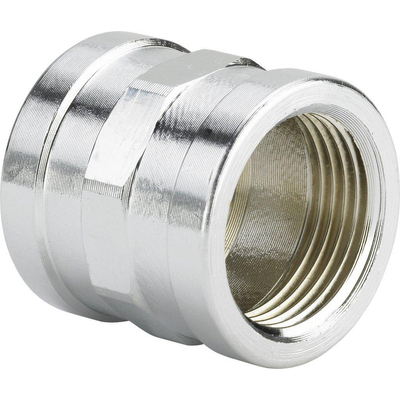 Viega Draadfitting sok 1/2 bi. chroom