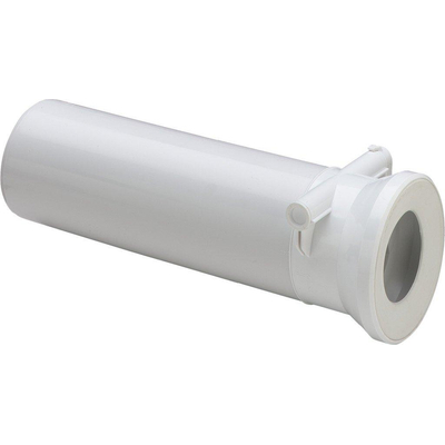 Viega closetaansluitingstuk recht m keerklep wit