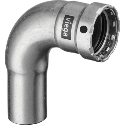 Viega Megapress bocht 90° SC staal 1 x pers 1