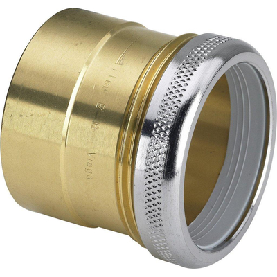 Viega overgangskoppeling lood 5/4 32mm klem chroom
