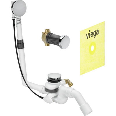 Viega Multiplex trio f badafvoer m toevoer 540x40 50 chroom