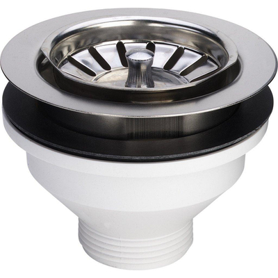 Viega korfplug 1 1/2x114,5 chroom