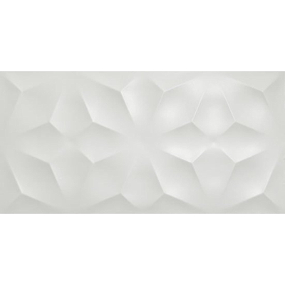 Atlas Concorde 3D Wall Design Vloer- en wandtegel - 80x40cm - 10mm - gerectificeerd - Diamond White (Wit)