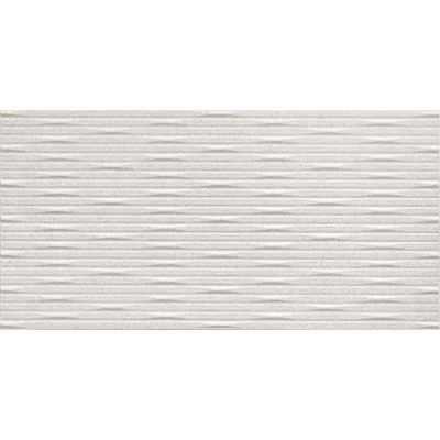 Atlas Concorde 3D Wall Carve Vloer- en wandtegel - 80x40cm - 8.5mm - gerectificeerd - Whittle Pearl (Grijs)