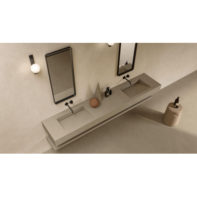 Atlas concorde Boost natural wandtegel 120x50cm 8,5cm mat rect. kaolin