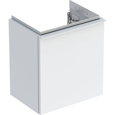 Geberit iCon fonteinonderkast 37x41.5x27.9cm 1 deur linksdraaiend met softclose Spaanplaat Wit