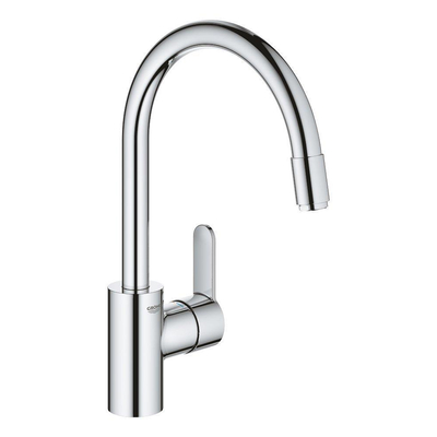 GROHE Eurostyle Cosmopolitan Keukenkraan - hoog - uittrekbare uitloop - chroom