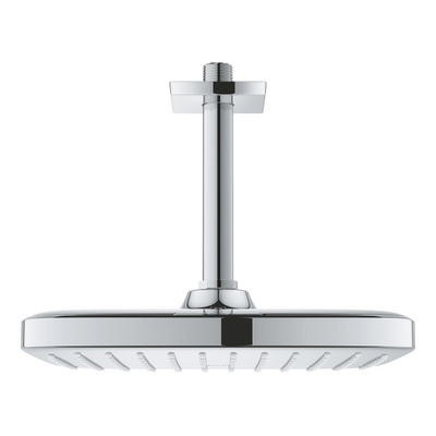 GROHE Tempesta 250 Cube Hoofddouche - 25cm - 1 straalsoort - plafondarm 14.2cm - chroom