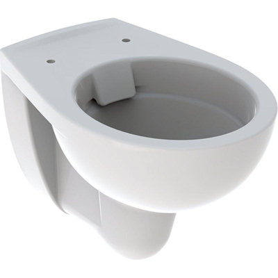 Geberit E-Con toiletset 52x35.5cm diepspoel rimfree met Pressalit closetzitting met softclosing en quickrelease wit/zwart