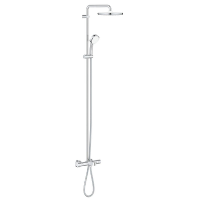 GROHE Tempesta Cosmopolitan Regendouche opbouw - badkraan - hoofddouche 25cm - handdouche rond -chroom