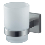 Haceka Mezzo Glashouder mat chroom HA403102