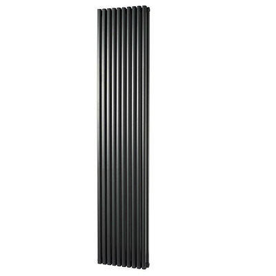 Haceka Mojave Alu Adoria designradiator 183,80x38cm 1377 watt antraciet