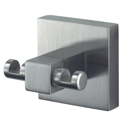 Haceka Mezzo Haak dubbel mat chroom