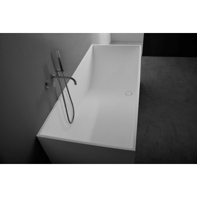 Ideavit Solidstar Vrijstaand bad 180x76cm rechthoekig Solid surface wit