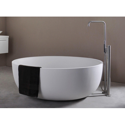 Ideavit Solidround Vrijstaand bad 135x135cm rond Solid surface wit
