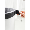 Brabantia Wasbox - 60 liter - kurkendeksel - uitneembare waszak - wit SW237308
