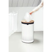 Brabantia Wasbox - 60 liter - kurkendeksel - uitneembare waszak - wit SW237308