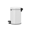 Brabantia NewIcon Pedaalemmer - 3 liter - kunststof binnenemmer - wit SW237241