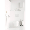 Brabantia Profile Toiletrolhouder - 3 rollen - met beugel - matt steel SW237215