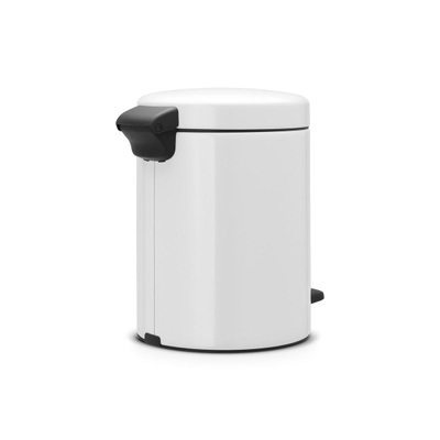 Brabantia NewIcon Pedaalemmer - 5 liter - kunststof binnenemmer - wit