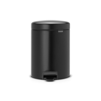 Brabantia NewIcon Pedaalemmer - 5 liter - kunststof binnenemmer - matt black