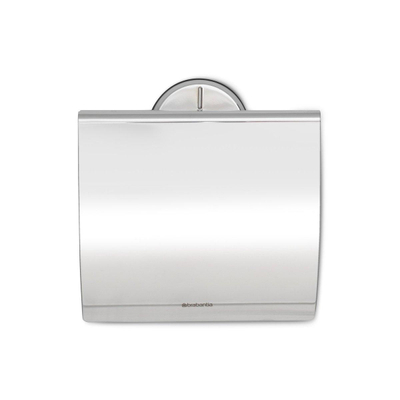 Brabantia Profile Toiletrolhouder - met klep - profile brilliant steel