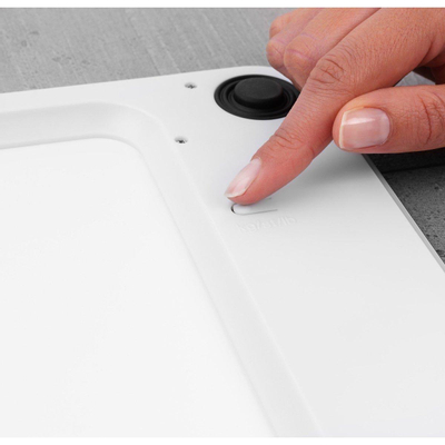 Brabantia Personenweegschaal - 30x25x30cm - digitaal - wit