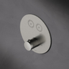 Hotbath Cobber Inbouwthermostaat met 2 pushbuttons rond gepolijst messing PVD SW237537