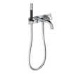 Hotbath Cobber afbouwdeel inbouw douche en badmengkraan automatische omstelinrichting met doucheslang en handdouche zwart chroom OUTLET STORE21605