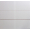 Kerabo wandtegel - 25x40cm - 9mm - Wit mat SW88496