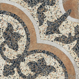 Paul & Co Ceramiche Terrazzo vloertegel - 25x25cm - 14mm - Vierkant - Casale Siena cotto mat