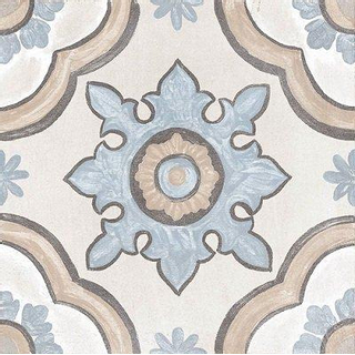 Cifre Ceramica Adobe Decor wand- en vloertegel - 20x20cm - Vierkant - 8.5mm - Basma Ivory