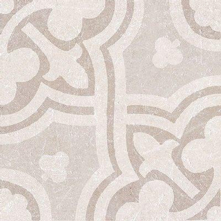 Cifre Ceramica Materia Decor wand- en vloertegel - 20x20cm - Vierkant - 8.5mm - Leila ivory