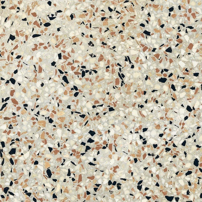 Paul & Co Ceramiche Terrazzo vloertegel - 25x25cm - 14mm - Vierkant - Casale Graniglia avorio mat