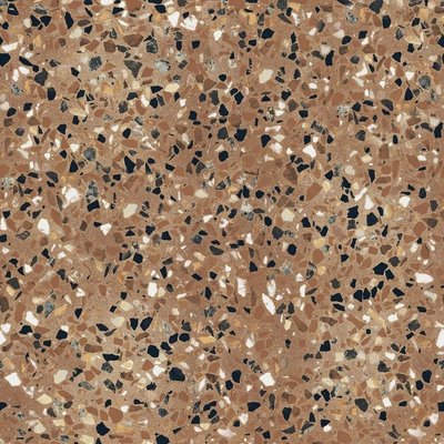 Paul & Co Ceramiche Terrazzo vloertegel - 25x25cm - 14mm - Vierkant - Casale Graniglia cotto mat