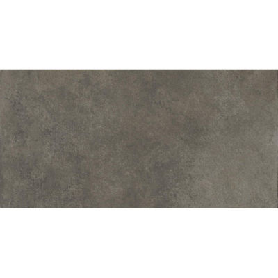 Herberia Ceramiche wand- en vloertegel - 30x60cm - 10mm - Rechthoek - gerectificeerd - Betonlook - Antraciet mat