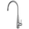 Wiesbaden 304 Clark keukenkraan met hooggebogen uitloop RVS SW10464