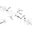 Wiesbaden Rombo thermostatische douchemengkraan vierkant chroom SW10562