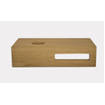 Wiesbaden Oak fonteinset planchet 40 x 21 x 10cm met fonteinkraan en waskom links SW762024