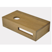 Wiesbaden Oak fonteinset planchet 40 x 21 x 10cm met fonteinkraan en waskom links SW762024
