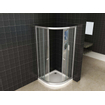 Xellanz eco kwartronde douchecabine 5mm 80x80x190cm helder glas SW72914