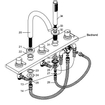 Wiesbaden Caral 5 gats badrandcombinatie chroom SW10557