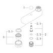 Wiesbaden Swan Thermostatische Baduitlopen Chroom SW21029