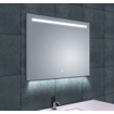 Wiesbaden Ambi one spiegel rechthoek met LED, dimbaar en spiegelverwarming 80 x 60 cm SW95868