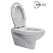 Xellanz Trevi wandcloset rimless met Ultimo 3.0 toiletzitting softclose en quick release glans wit SW72904