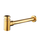 Wiesbaden Star sifon laag 5/4" x 32 mm geborsteld messing - OUTLET UDEN STORE32297