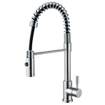 Wiesbaden Floyd RVS Keukenkraan professional met handdouche SW10466