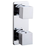 Xellanz Rombo inbouwthermostaat 2 weg chroom SW10560