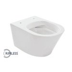 Wiesbaden Vesta wandcloset rimless glans wit SW96079