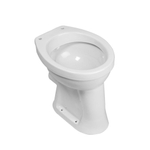 Xellanz Basic Sanit Staande verhoogde toiletpot 45cm PK exclusief zitting wit SW10746